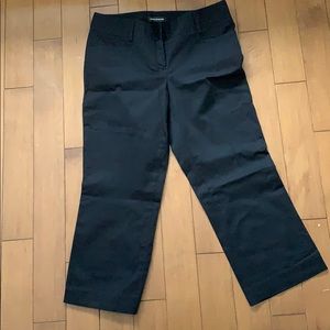 Express size 4 black editor Capri pants